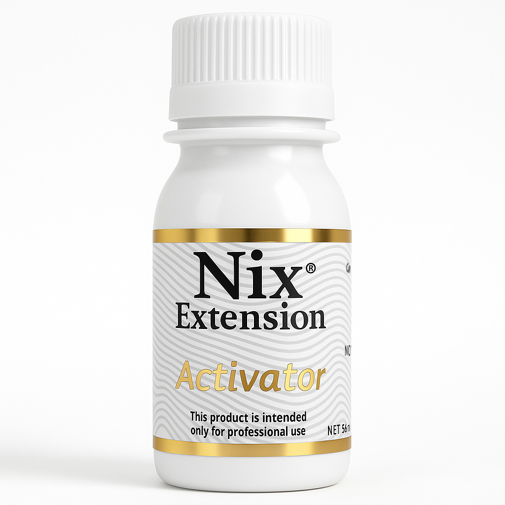 Nix Gel Glue & Activator for ICE Hair Extensions For Any Hair Color