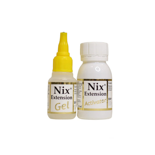 Nix Gel Glue & Activator for ICE Hair Extensions For Any Hair Color